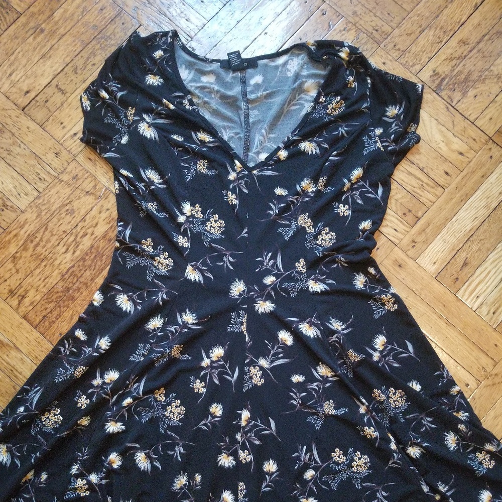 Floral Skater Dress